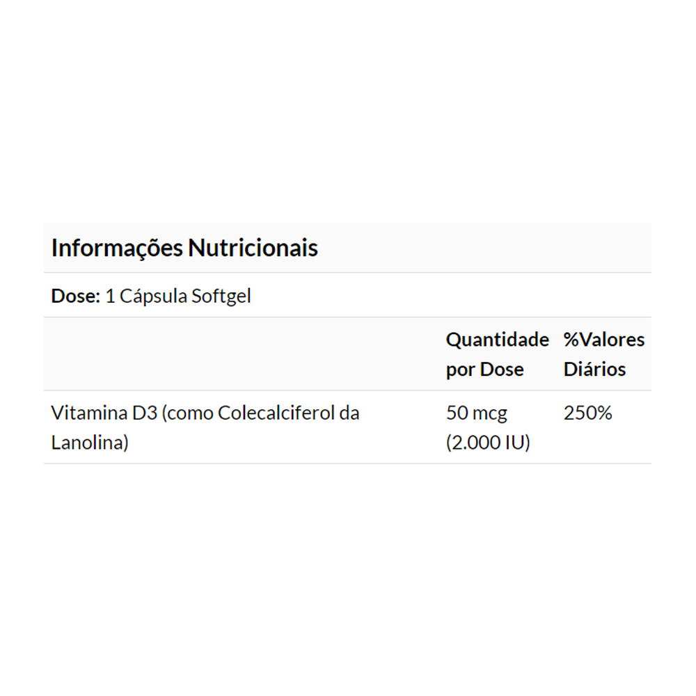 Vitamin D3 2000 iu High Potency Now Foods 240 Softgels