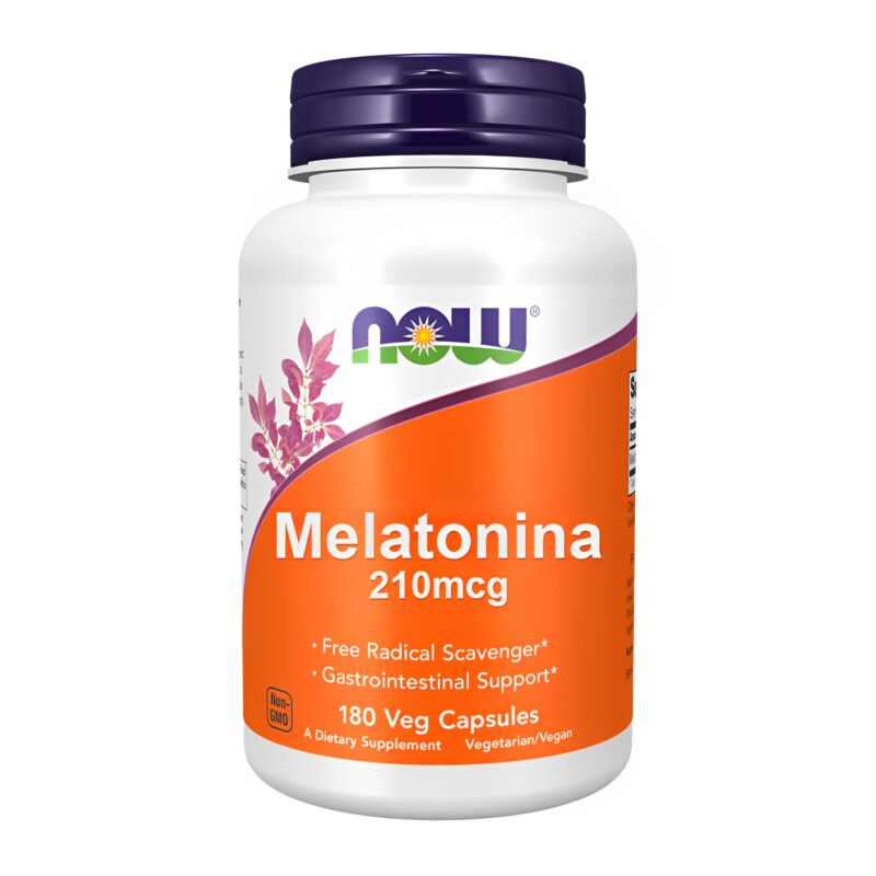 Melatonin 3mg Now Foods Melatonin 180 Veg Caps