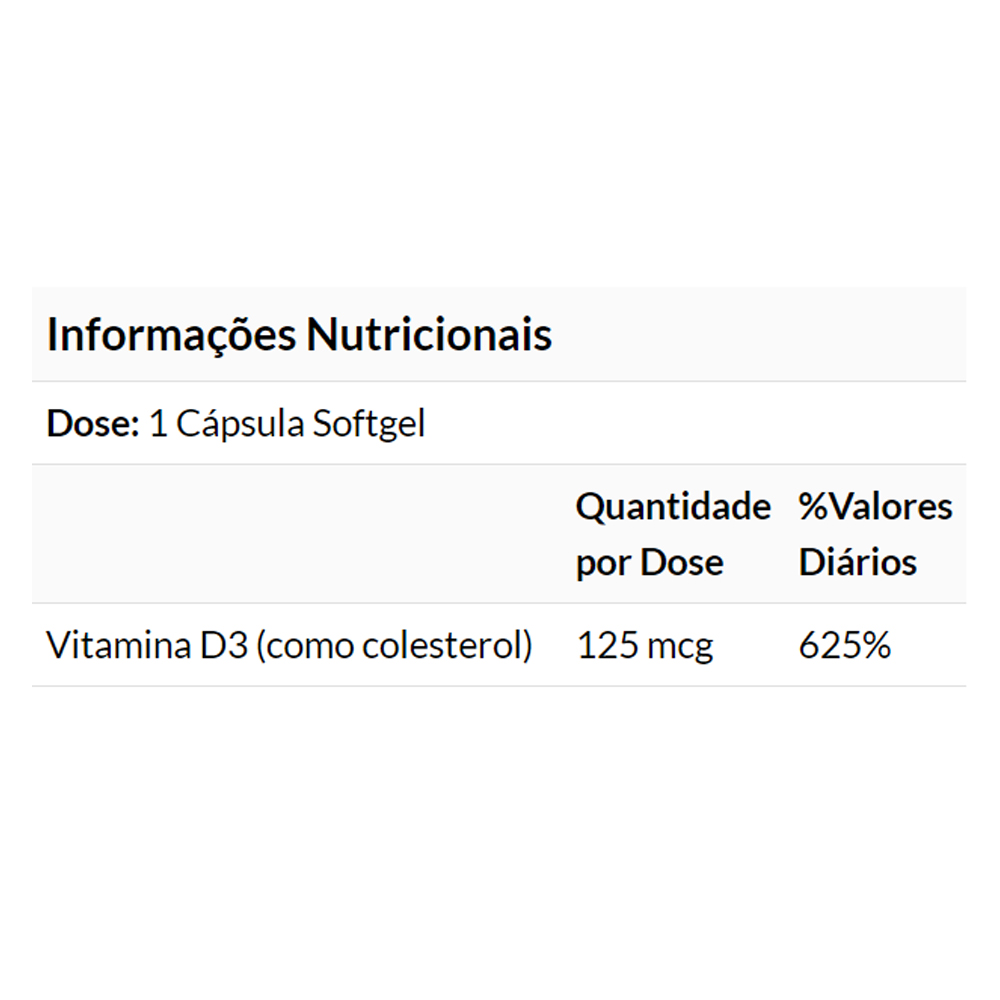 Vitamin D3 5000 IU Swanson 250 Softgels supplement