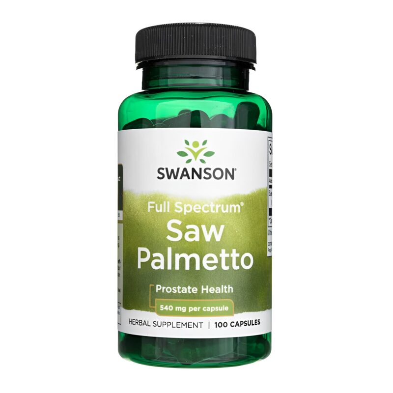 Saw Palmetto 540mg 100 Swanson capsules