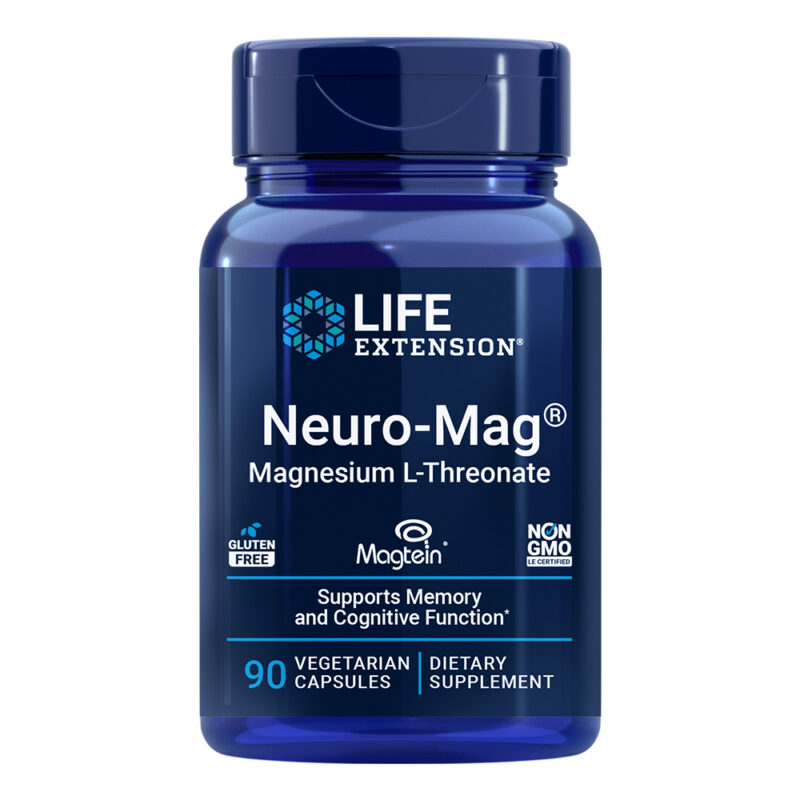 Neuro-MAG Magnesium Life Extension 90caps Imported