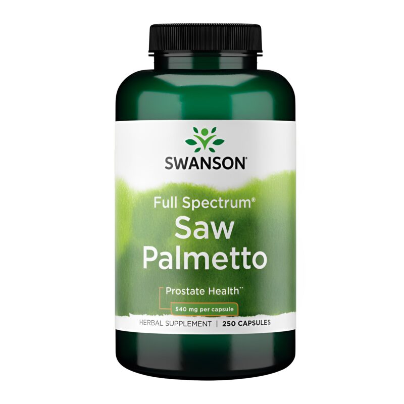 Saw Palmetto 540mg 250 capsules Swanson