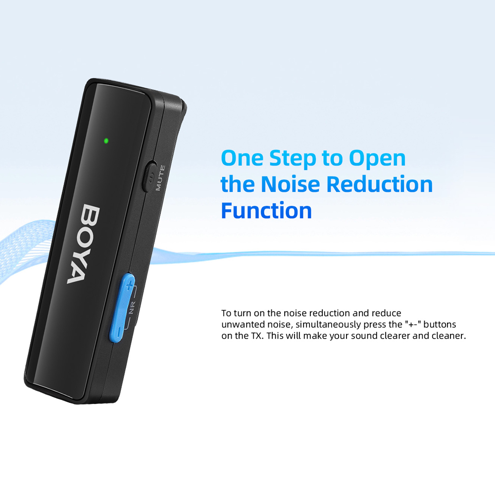 BOYA BOYALINK WIRELINK Wireless Microphone System Dual Black