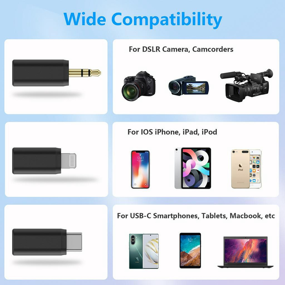 BOYA BOYALINK WIRELINK Wireless Microphone System Dual Black