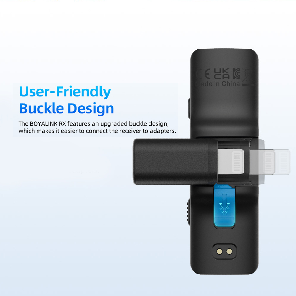 BOYA BOYALINK WIRELINK Wireless Microphone System Dual Black