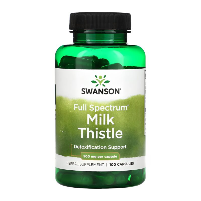 Mariano thistle 500mg Swanson Full Spectrum Milk Thistle 100cap