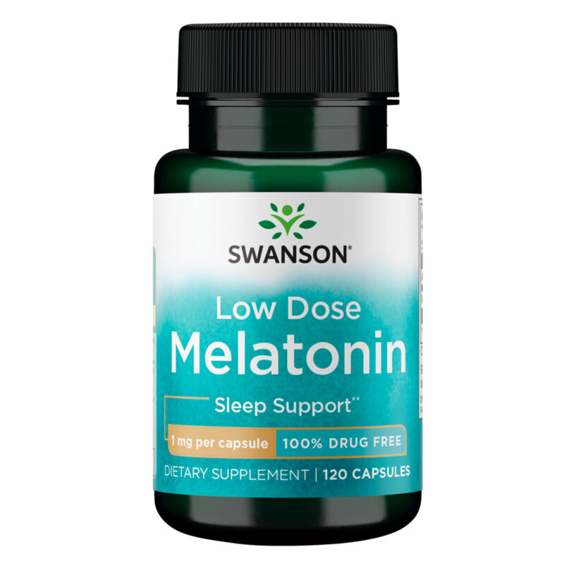 Melatonin 1mg Swanson 120 Imported Capsules