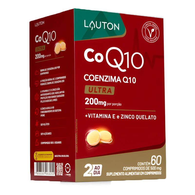 Coenzyme Q10 Lauton with tocopherol/zinc chelate 60 comp.