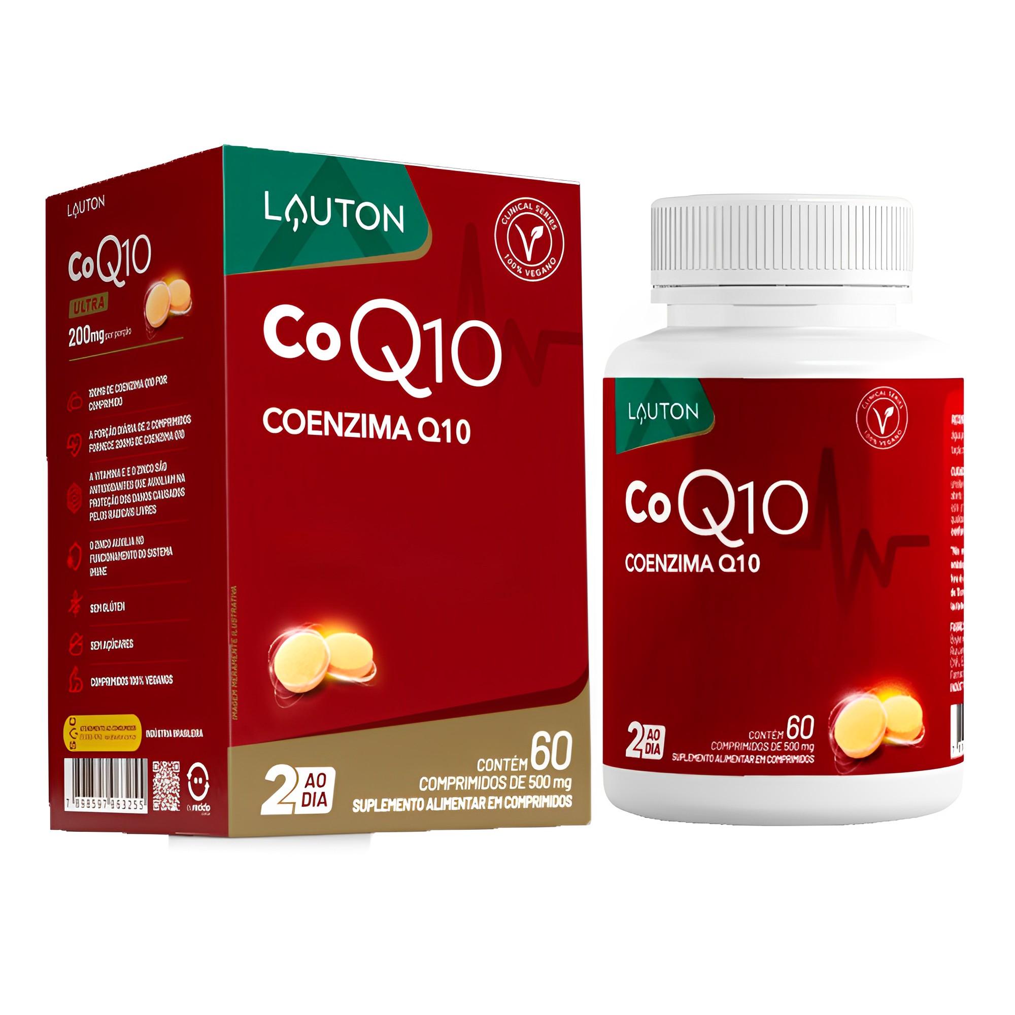 Coenzyme Q10 Lauton with tocopherol/zinc chelate 60 comp.