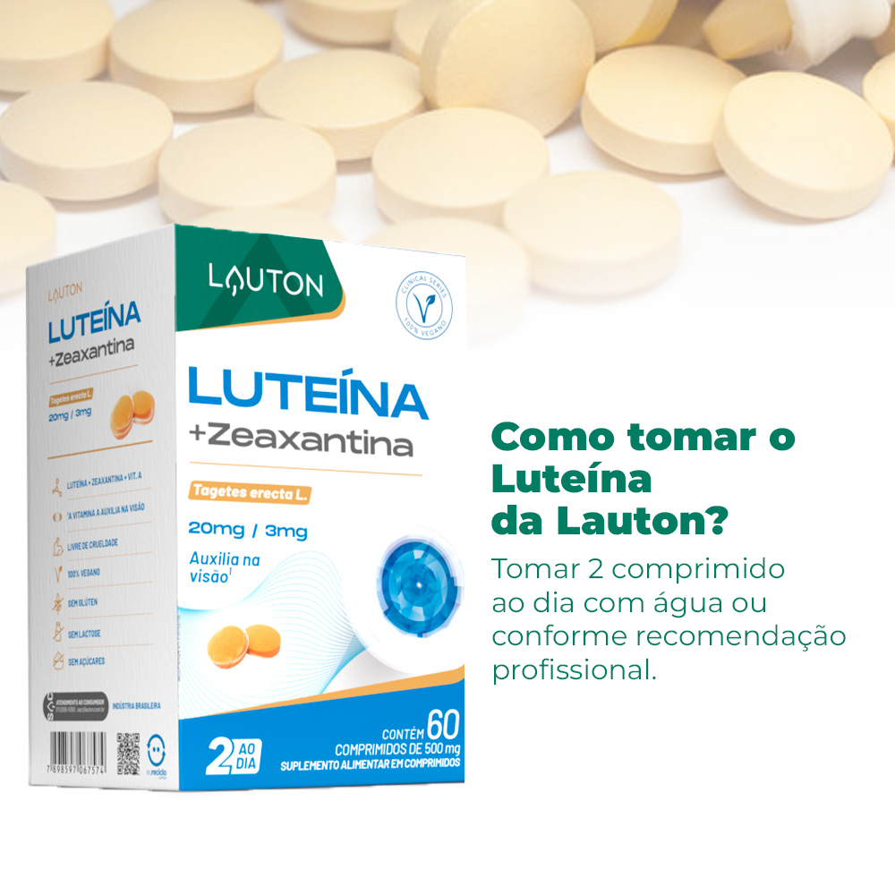Lutein with/Zeaxanth + Vitamin A Lauton 60 compressed
