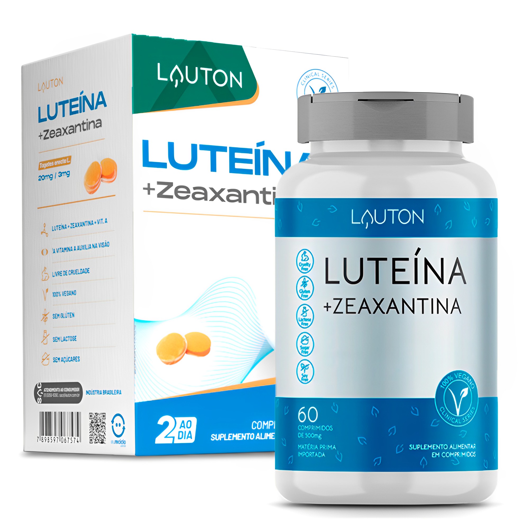 Lutein with/Zeaxanth + Vitamin A Lauton 60 compressed