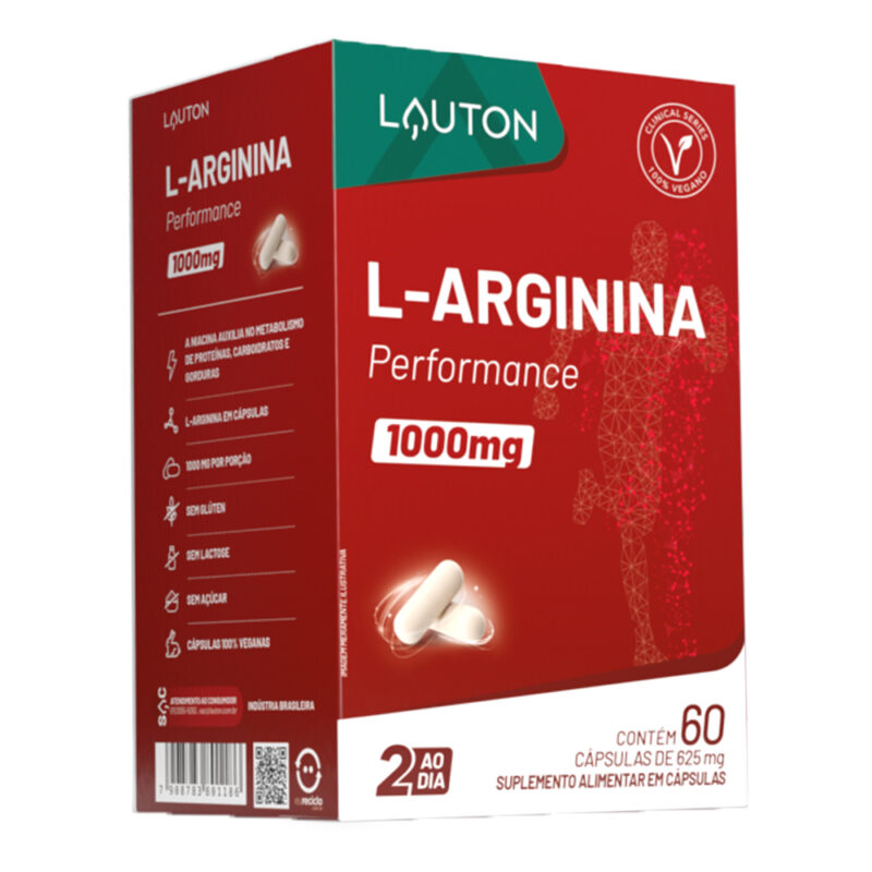 L-Arginine Performance Lauton 60 Capsules
