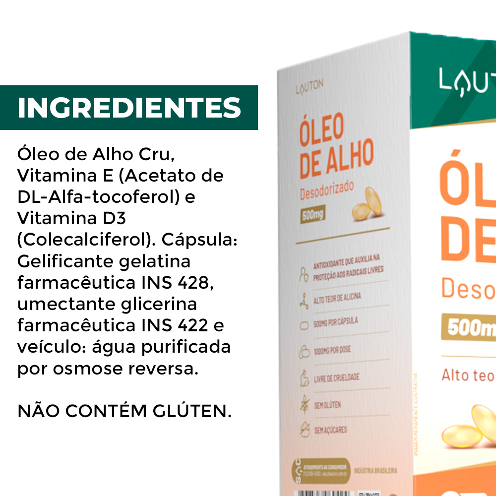 Garlic Oil with Alita Lauton 60 Capsules