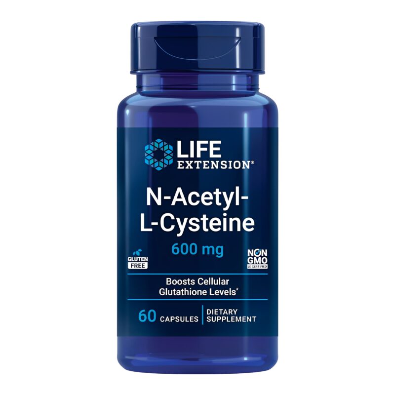 N-acetyl-l-cysteine ​​​​​nac life extension 60caps imported