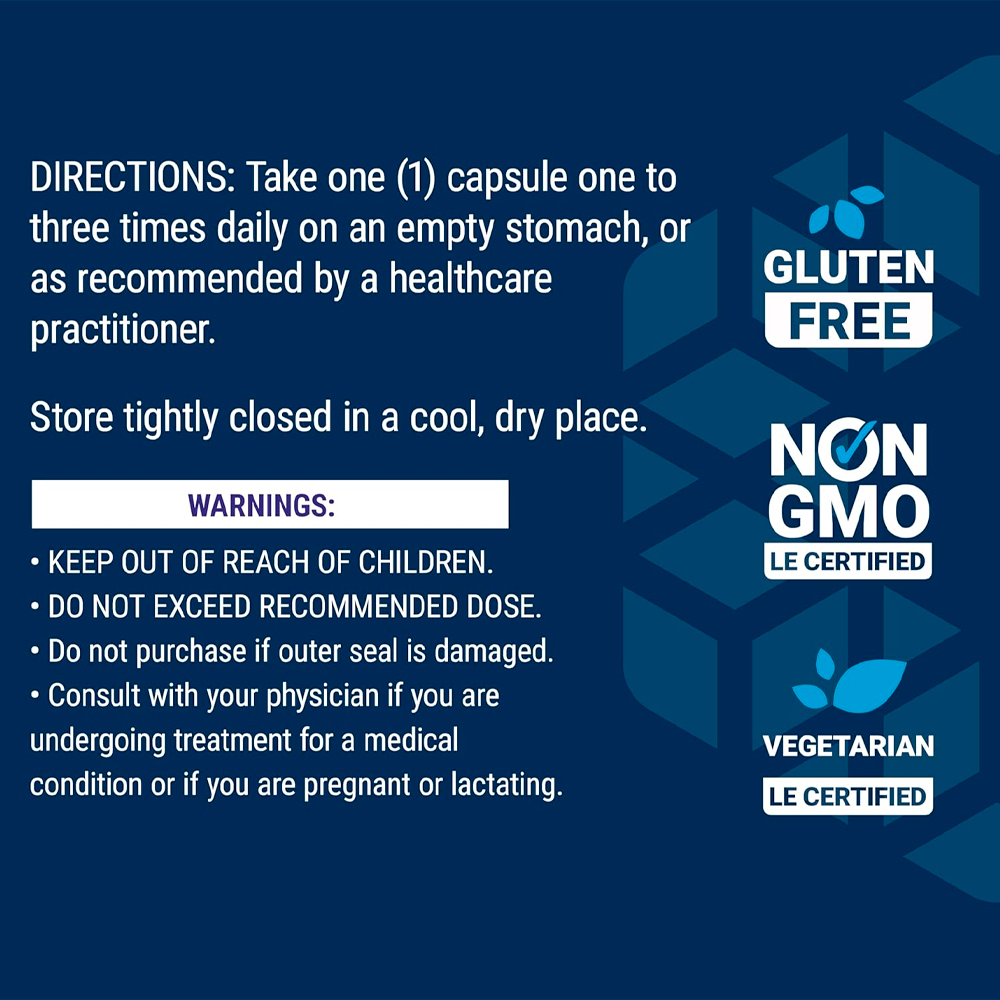 Taurine 1000mg Life Extension 90 Imported Capsules