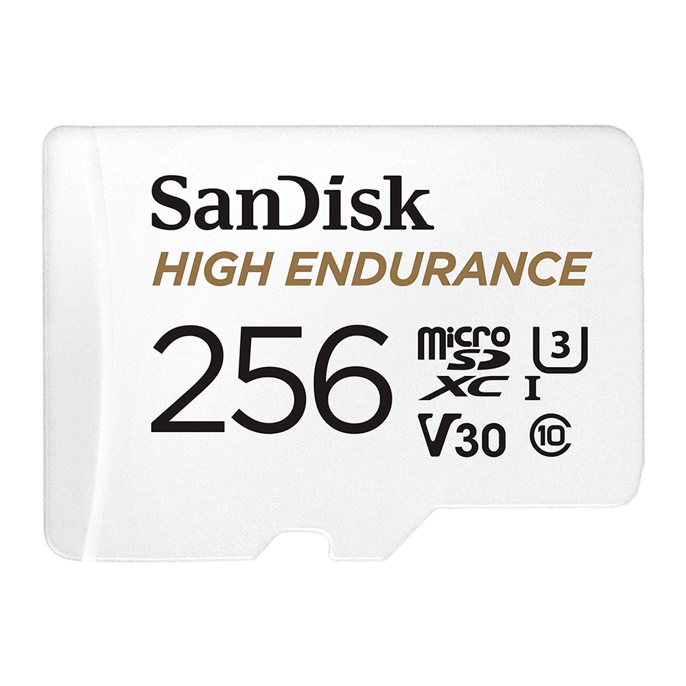 Sandisk 256gb Micro Sdxc 100Mbs and Adapt Memory Card