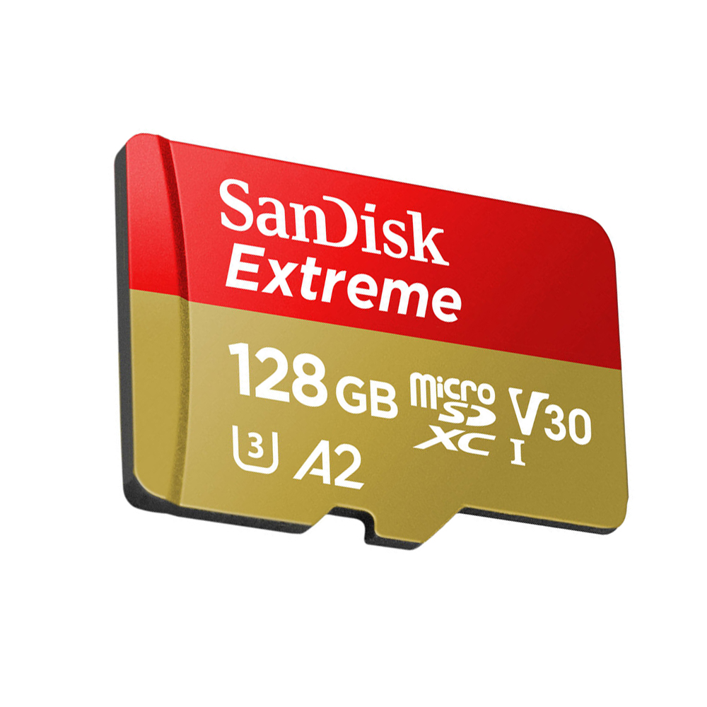 Sandisk 128gb MicroSd Extreme 190Mbs Micro SD Memory Card