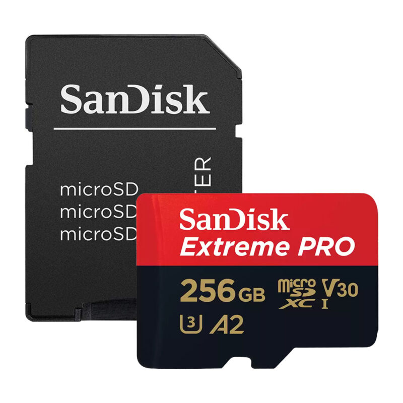 Sandisk 256gb Micro SD Memory Card with Adapter