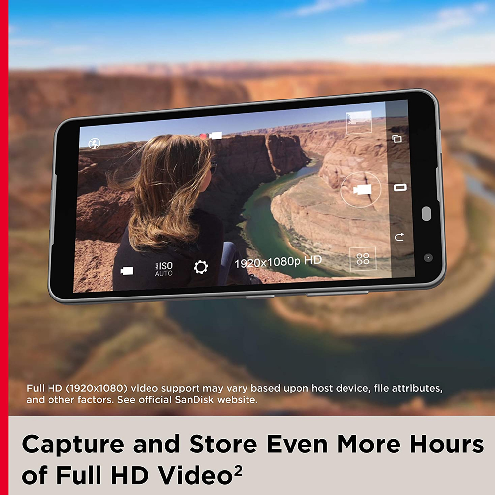 Sandisk 256gb MicroSd Ultra 150Mbs Micro SD Memory Card