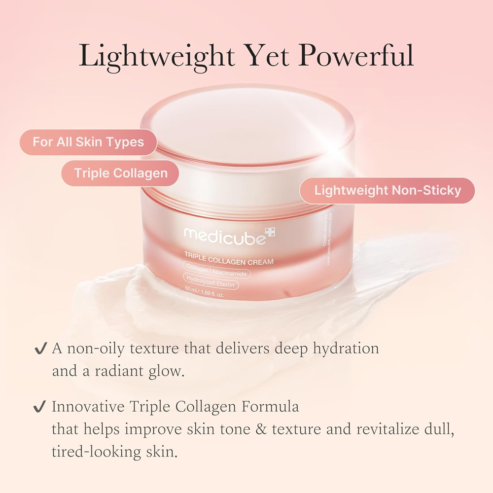 Medicube Collagen Firming and Hydration Facial Cream 50ml